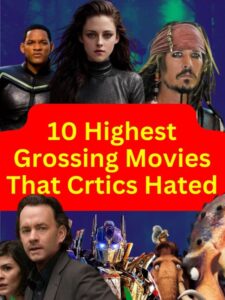 10 Highest Grossing Movies List That Critics Hated